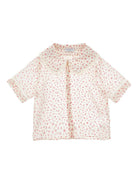 Camicia per bambina Philosophy di Lorenzo Serafini Kids bianca con stampa a fiori I1G312 7602 0294 PHILOSOPHY KIDS 
