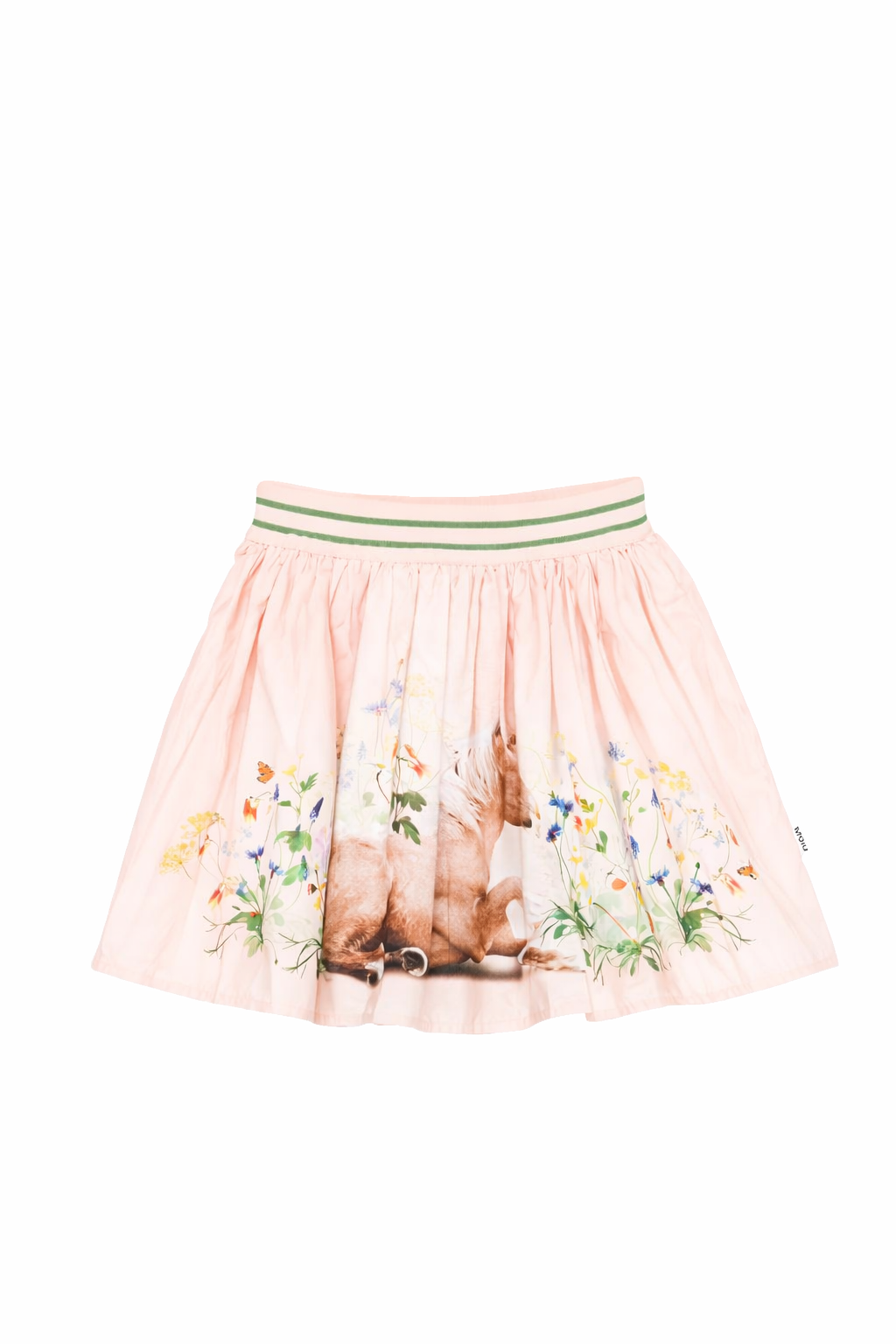 Gonna Brenda per bambina rosa con stampa con aniamali 2S26D127 5674 MOLO KIDS 