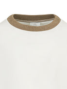 T-shirt per bambino Eleventy Kids beige a girocollo EY8P41 Z3708 101BG ELEVENTY KIDS 