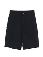 Shorts per bambino Emporio Armani Kids blu con design a righe EB001062 AF20709 UB118 EMPORIO ARMANI KIDS 