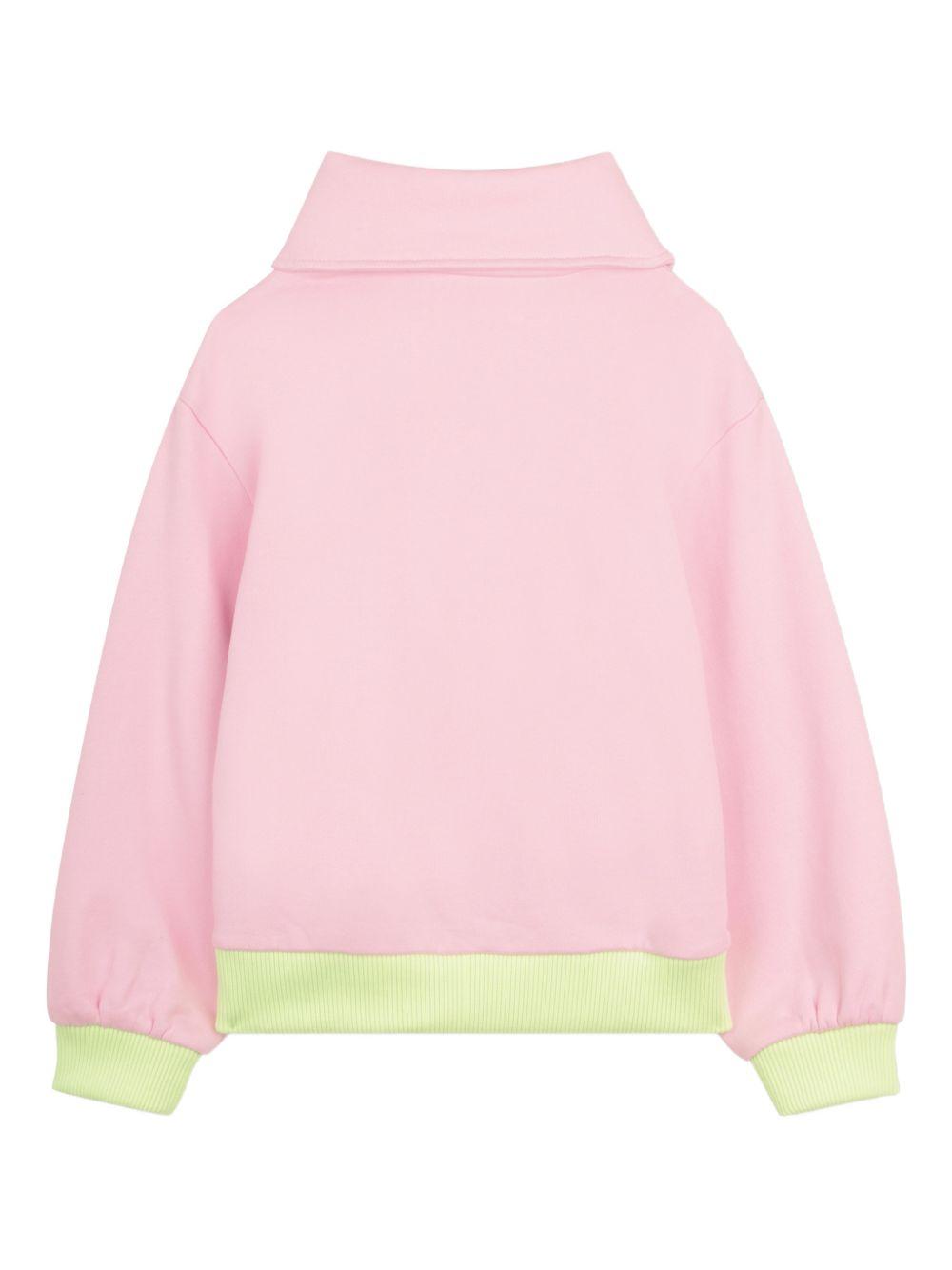 Felpa per bambina Billieblush rosa con paillettes U21915 46N BILLIEBLUSH KIDS 