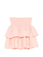 Gonna per bambina Molo rosa con design a balze 2S26D102 5650 MOLO KIDS 
