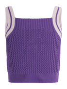 Top per bambina Bonpoint viola con motivo a ciliega C06GJUK00001 258 BONPOINT KIDS 