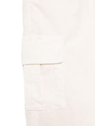 Pantaloni per bambino Paolo Pecora Kids bianco con tasca cargo PP4114 BURRO PAOLO PECORA KIDS 