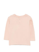 T-shirt per neonata Emporio Armani Kids rosa con stampa grafica EG000887 AF21820 U4133 EMPORIO ARMANI KIDS 
