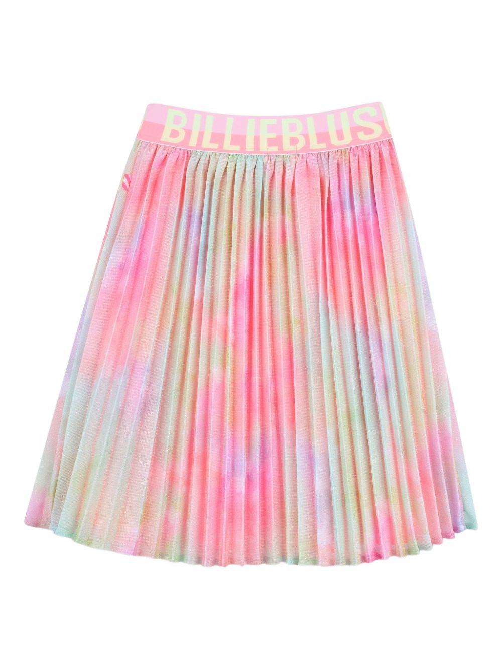 Gonna per bambina Billieblush rosa con design plissettato U21863 Z41 BILLIEBLUSH KIDS 