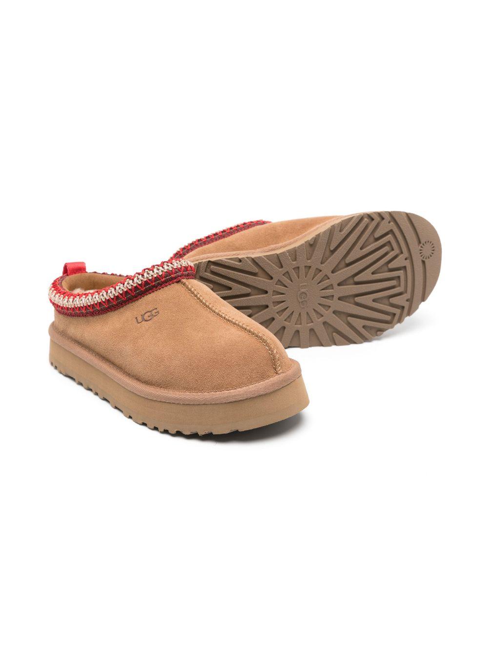 Ciabatte K Tazz per bambina Ugg Kids beige con design slip-on 1143776K CHE UGG KIDS 