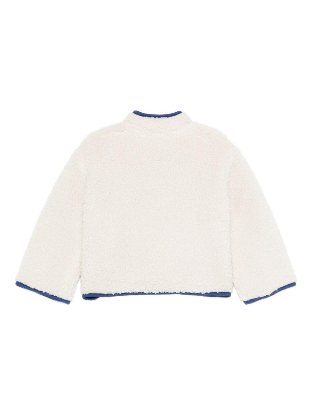 Giacca per neonato Off-White Kids bianco con tasca applicata OB7X003F25FAB001 0345 OFF WHITE KIDS 