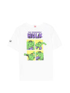 T-shirt per bambino MC2 Saint Barth Kids bianca con stampa Hulk PRL0001 03768L MC2 ST. BARTH KIDS 
