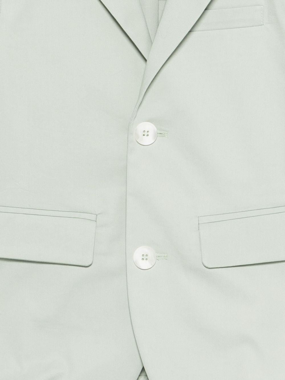 Blazer per bambino Fay Kids verde con revers classici FY2Q04 G0019 740 FAY KIDS 