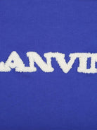 T-shirt per bambino Lanvin Kids blu con applicazione logo N30432 80A LANVIN KIDS 