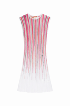 Abito per bambina Missoni Kids multicolore con  motivo a righe bianche MY1C62 X0182 999 MISSONI KIDS 