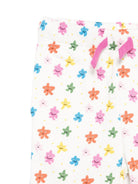 Pantaloni sportivi per neonata Stella McCartney Kids bianco con stelle all-over TX6050 Z3209 101MC STELLA McCARTNEY KIDS 