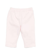 Pantaloni da neonata Givenchy Kids rosa con dettaglio logo H31168 44Z GIVENCHY KIDS 