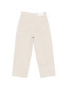 Jeans per bambino MSGM Kids beige con design a cinque tasche S6MSJBDP149 013 MSGM KIDS 
