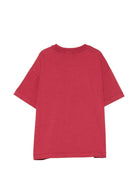 T-shirt per bambino Etro Kids bordeaux con patch logo GZ8P21 Z3672 52C ETRO KIDS 