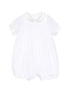 Tutina per neonati La Stupenderia bianco con colletto alla Peter Pan 2CBPG51 D00 LA STUPENDERIA KIDS 