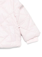Giubbino per neonata Monnalisa rosa con cappuccio 37F100 6022 0090 MONNALISA 