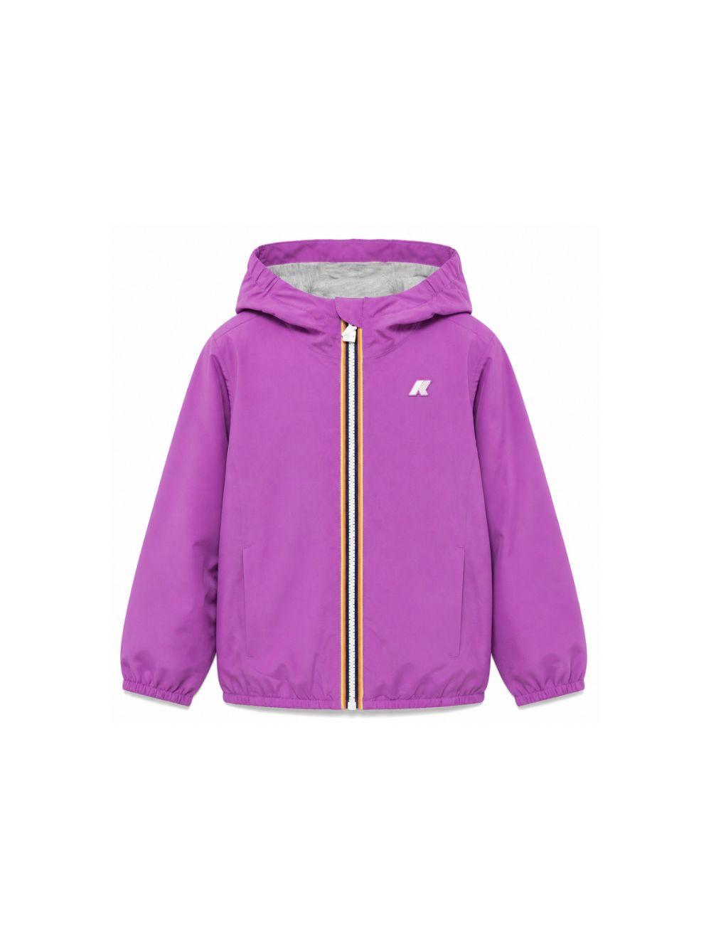 Giacca P.Lily Stretch Poly per bambina K-WAY Kids viola con fitting slim K2148NW 521 K-WAY KIDS 