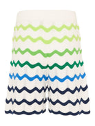 Shorts da bambino Casablanca Kids avorio con motivo a onde KSP26KW97002 GRADIENT WAVE CASABLANCA KIDS 