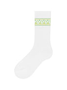 Calzini per bambino Casablanca Kids bianco con decorazione onde ASP26ACC01008 KNITTED WAVE CASABLANCA KIDS 