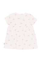 Abito per neonata Petit Bateau rosa con stampa a fiori A0G00 01 PETIT BATEAU KIDS 