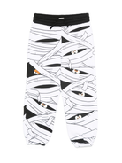 Pantaloni per bambino Stella McCartney Kids bianchi con stampa mummia TX6P00 Z3084 100MC STELLA McCARTNEY KIDS 
