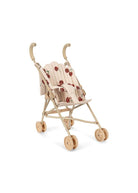 Passeggino per bambole per bambina Konges Slojd beige con dettagli ciliegie KS105561 MON CHERI SEQUIN KONGES SLOJD KIDS 