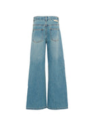 Jeans per bambina Stella McCartney Kids in denim con aperture laterali TY6C80 Z0746 665 STELLA McCARTNEY KIDS 
