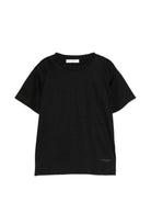 T-shirt per bambino Paolo Pecora Kids nero con maniche corte PP4219 NERO PAOLO PECORA KIDS 
