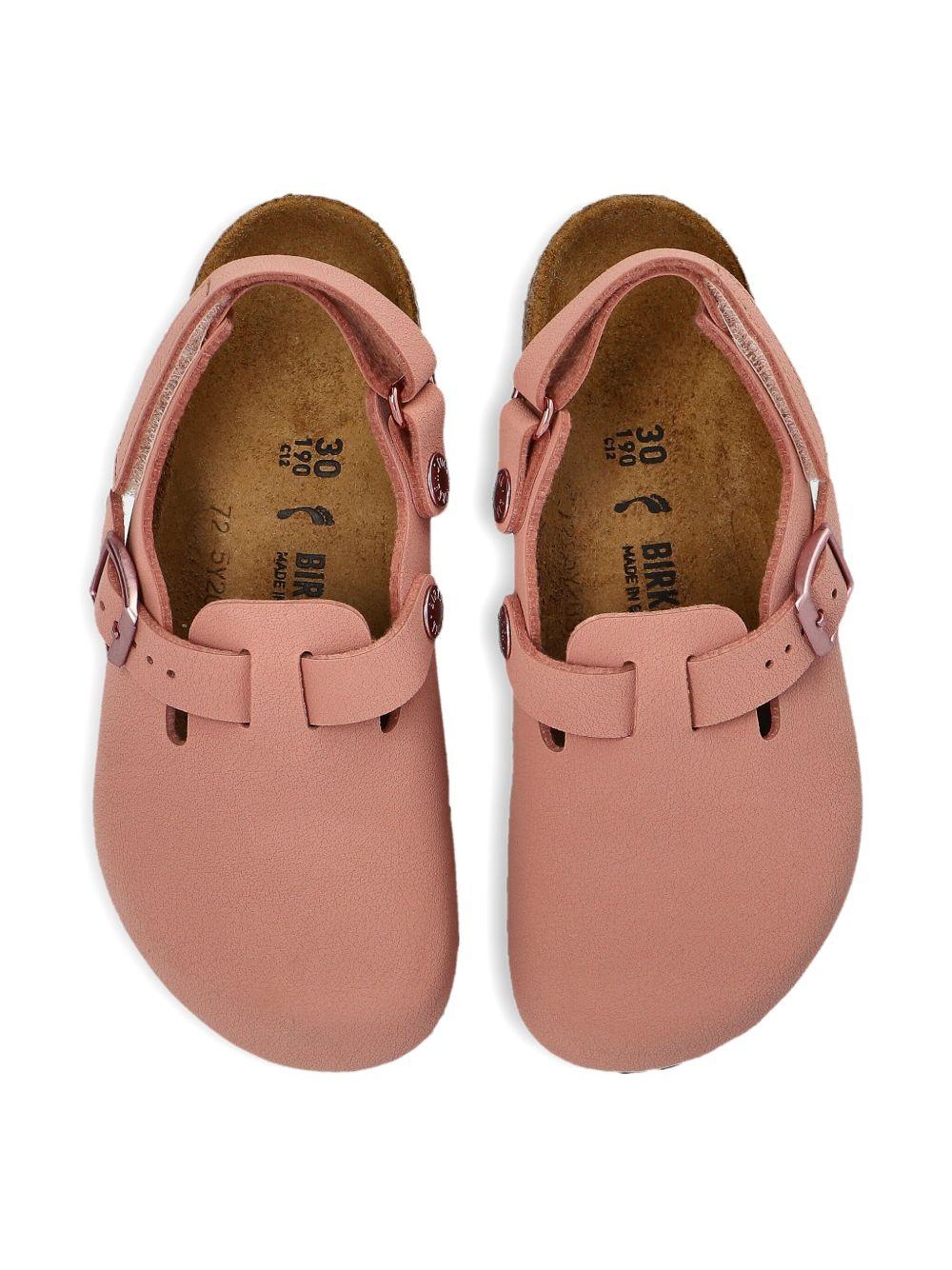 Sandali per bambina Birkenstock Kids rosa con cinturino posteriore 1030824 PINK BIRKENSTOCK 
