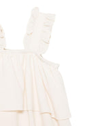 Tutina per neonata Donsje beige con design a strati 3044900 00003 DONSJE KIDS 