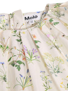 Abito Christen per bambina Molo beige con stampa a fiori 2S26E112 9541 MOLO KIDS 