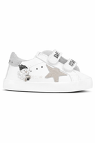 Sneakers per neonati Golden Goose Kids bianche con applicazione stella F00166F008017 10613 GOLDEN GOOSE KIDS 