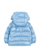 Giubbino per neonato Moncler Enfant azzurro con design imbottito L29511A00007597YX 71G MONCLER KIDS 