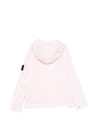 Giacca per bambina Stone Island Junior rosa con cappuccio L1S164100003S0A23 V0080 STONE ISLAND KIDS 