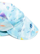Cappello per neonato Molo azzurro con stampa di pesci blu 7S26Y302 9533 MOLO KIDS 