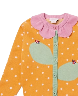 Maglione per bambina Stella McCartney Kids multicolore con design fiore TY9A00 Z2423 465 STELLA McCARTNEY KIDS 