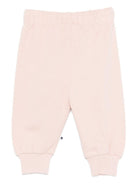 Pantaloni Simeon sportivi per neonata Molo rosai con toppe smile sulle ginocchia<BR/> 6S26I205 8058 MOLO KIDS 