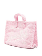 Phone bag MC2 Saint Barth rosa con logo ricamato PHONE014 00527L MC2 ST. BARTH KIDS 