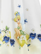 Abito per bambina Monnalisa bianco con scollo quadrato 11G921 7628 9914 MONNALISA KIDS 