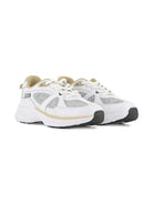 Sneaker da bambino Boss Kids bianche con disegn a inserti J52815 10P BOSS KIDS 