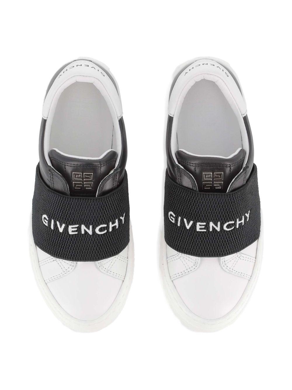 Sneakers per bambino Givenchy Kids bianco senza lacci H30910 09B GIVENCHY KIDS 