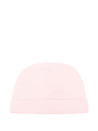 Berretto per neonata Moschino Kids rosa con motivo orsetto MUX05ULCA19 50209 MOSCHINO KIDS 