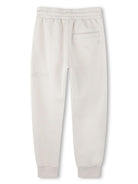 Pantaloni sportivi per bambina Givenchy Kids bianco con stampa con logo H30690 184 GIVENCHY KIDS 