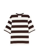 T-shirt per donna Alysi multicolor con design a righe 116412 P6050 CHOCO ALYSI 