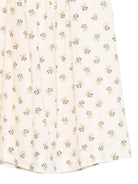 Abito per bambina Bonpoint bianco con stampa fiori all-over S06GDRW00054 503 BONPOINT KIDS 