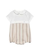 Tutina per neonato Mariella Ferrari beige con colletto Peter Pan PLS17 023 047 MARIELLA FERRARI KIDS 