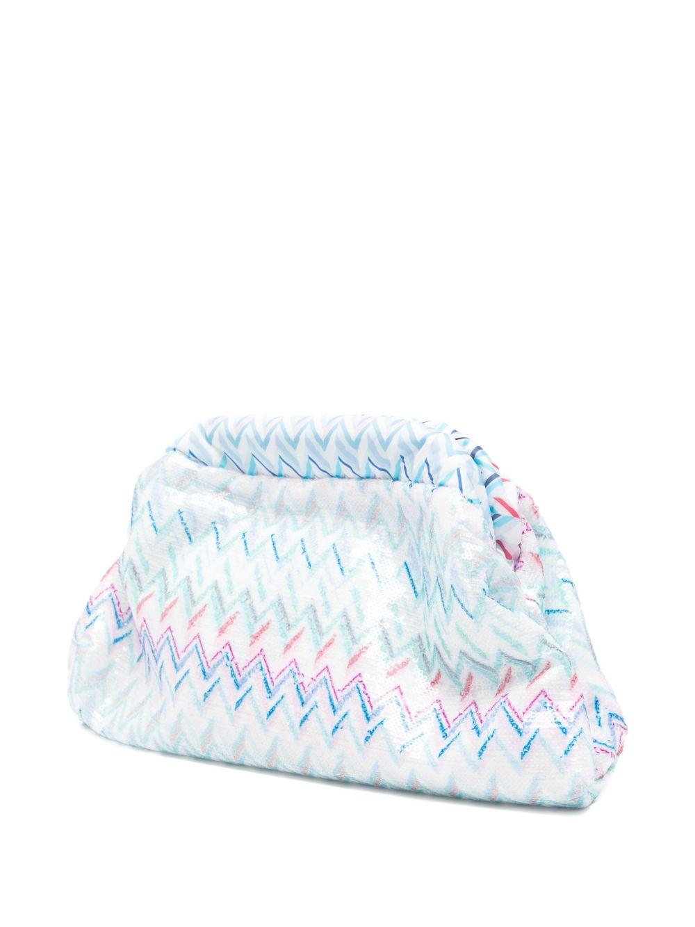 Borsa pert bambina Missoni Kids multicolore con motivo a zig zag MY0B38 U0251 600RS MISSONI KIDS 