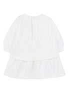Abito per neonata The Marc Jacobs Kids bianco con stampa grafica W60667 126 THE MARC JACOBS KIDS 